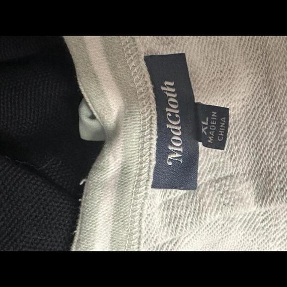 ModCloth 'Spiffed Up Saturday' green striped tie-back ruffle sleeve top Size XL - Picture 6 of 6